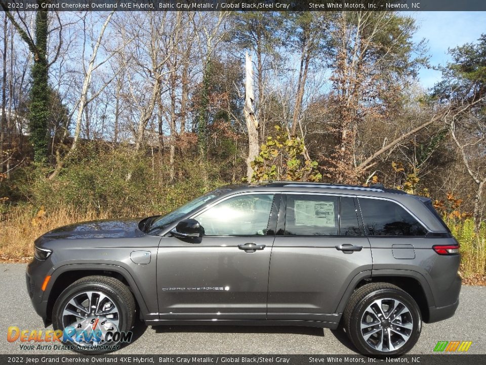 Baltic Gray Metallic 2022 Jeep Grand Cherokee Overland 4XE Hybrid Photo #1