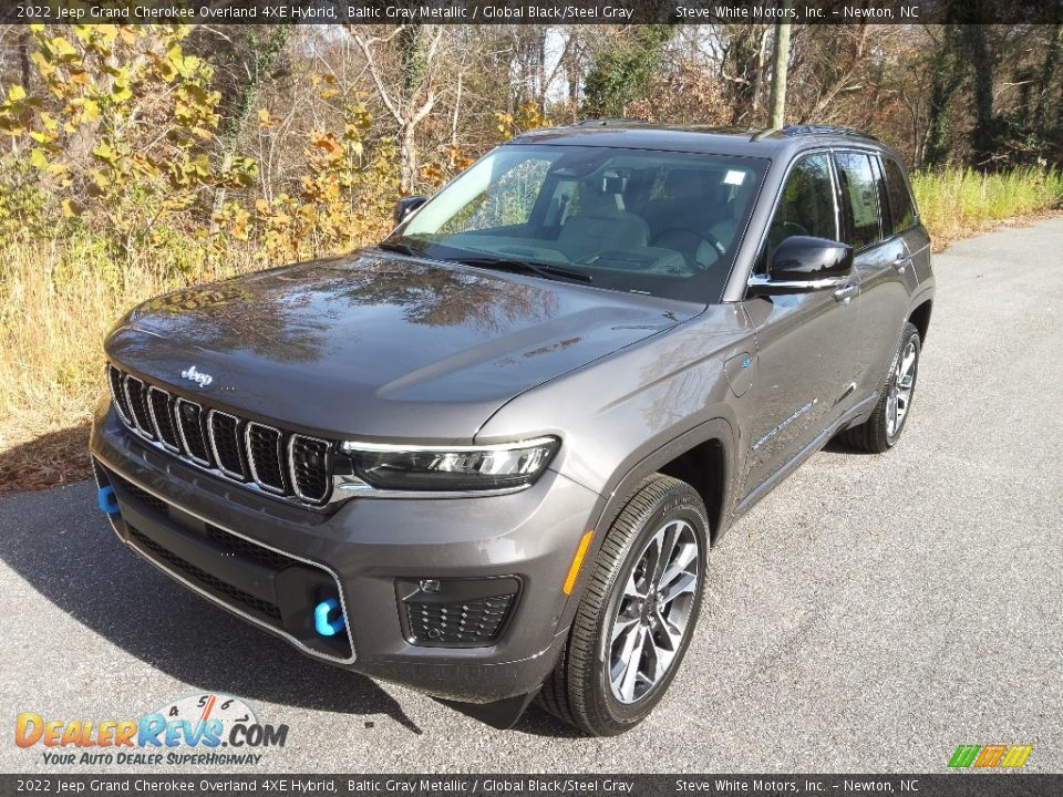 2022 Jeep Grand Cherokee Overland 4XE Hybrid Baltic Gray Metallic / Global Black/Steel Gray Photo #2