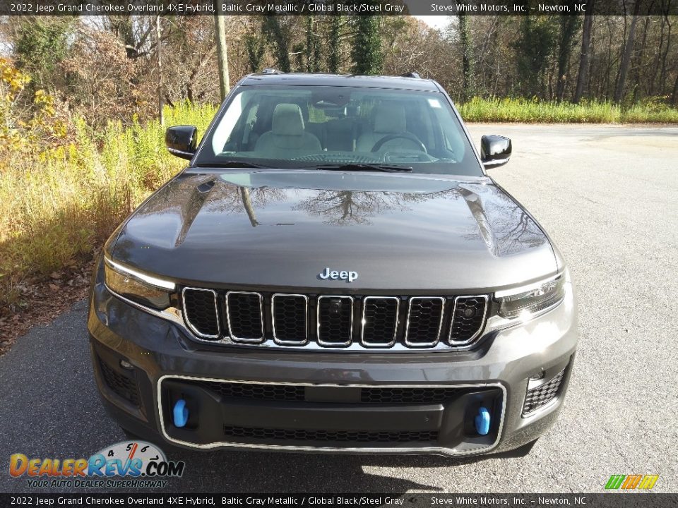 2022 Jeep Grand Cherokee Overland 4XE Hybrid Baltic Gray Metallic / Global Black/Steel Gray Photo #3