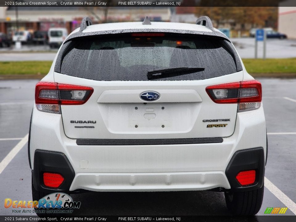 2021 Subaru Crosstrek Sport Crystal White Pearl / Gray Photo #10