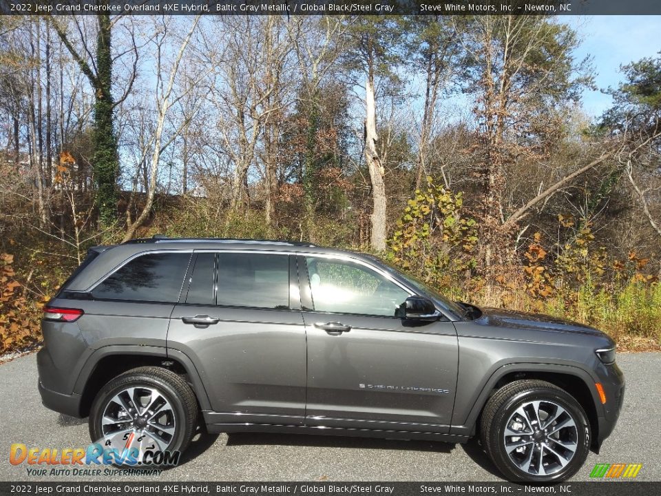 Baltic Gray Metallic 2022 Jeep Grand Cherokee Overland 4XE Hybrid Photo #5