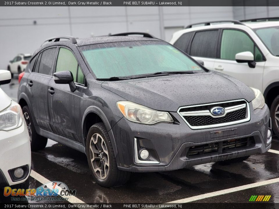 2017 Subaru Crosstrek 2.0i Limited Dark Gray Metallic / Black Photo #3