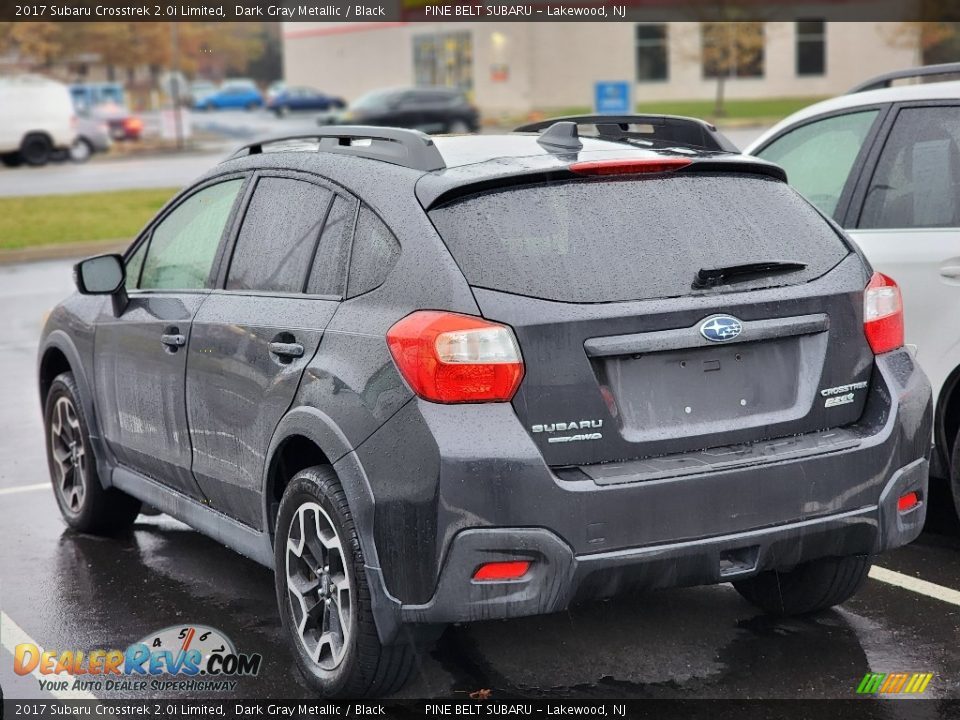 2017 Subaru Crosstrek 2.0i Limited Dark Gray Metallic / Black Photo #8