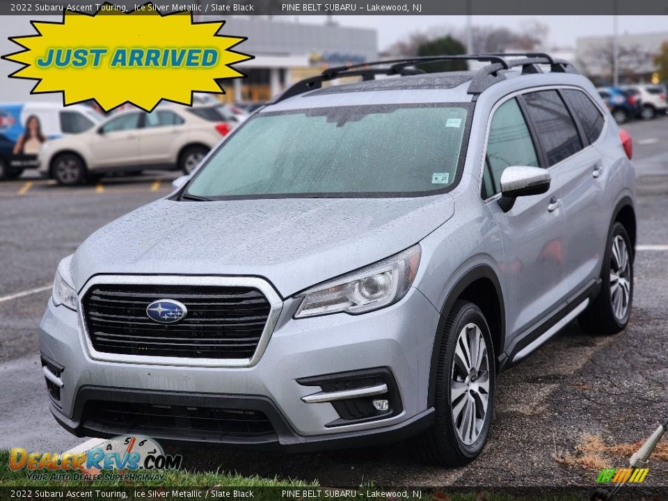 2022 Subaru Ascent Touring Ice Silver Metallic / Slate Black Photo #1