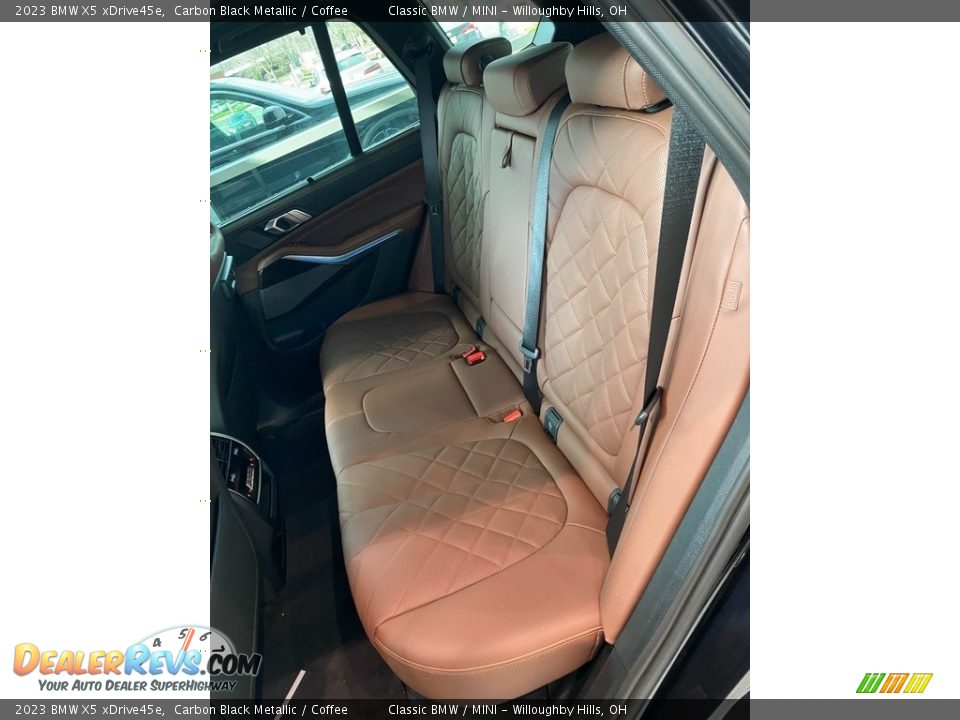 Rear Seat of 2023 BMW X5 xDrive45e Photo #5