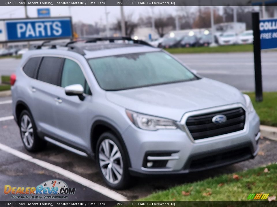 2022 Subaru Ascent Touring Ice Silver Metallic / Slate Black Photo #3