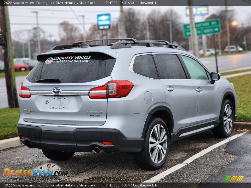 2022 Subaru Ascent Touring Ice Silver Metallic / Slate Black Photo #7