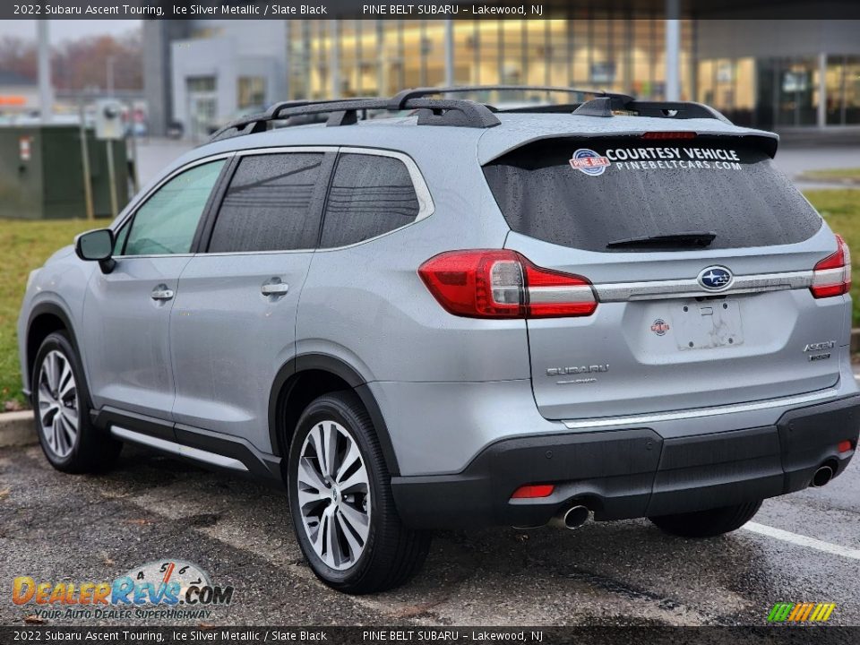 2022 Subaru Ascent Touring Ice Silver Metallic / Slate Black Photo #9
