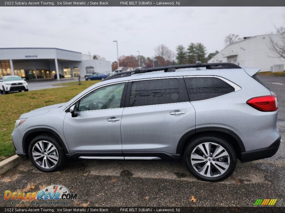 2022 Subaru Ascent Touring Ice Silver Metallic / Slate Black Photo #10