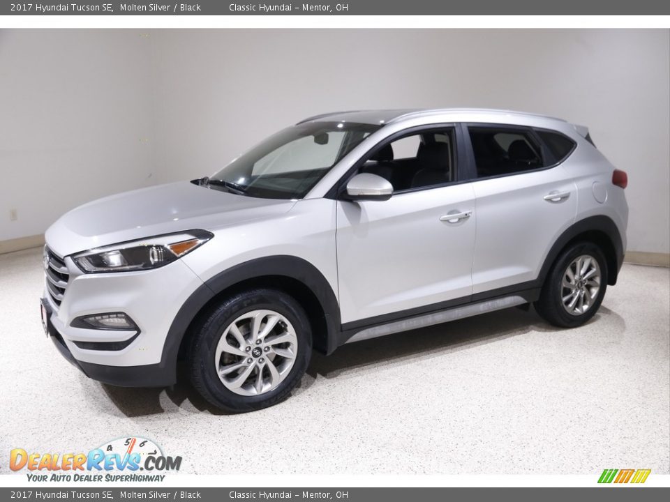 2017 Hyundai Tucson SE Molten Silver / Black Photo #3