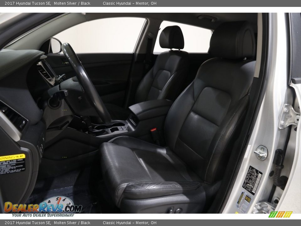 2017 Hyundai Tucson SE Molten Silver / Black Photo #5