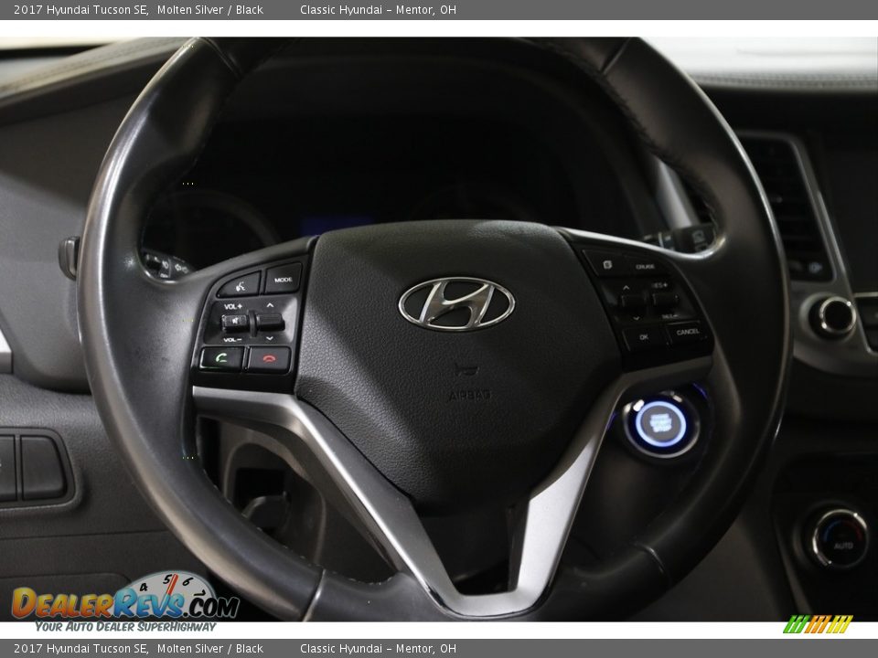 2017 Hyundai Tucson SE Molten Silver / Black Photo #7