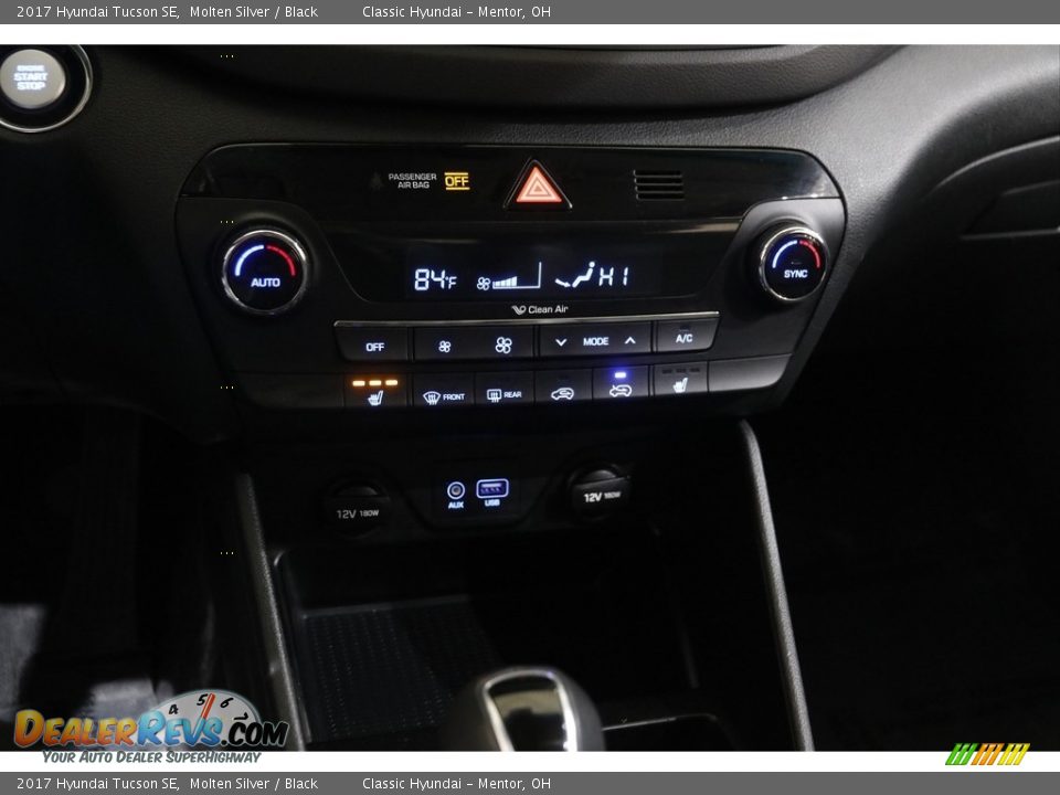 2017 Hyundai Tucson SE Molten Silver / Black Photo #15