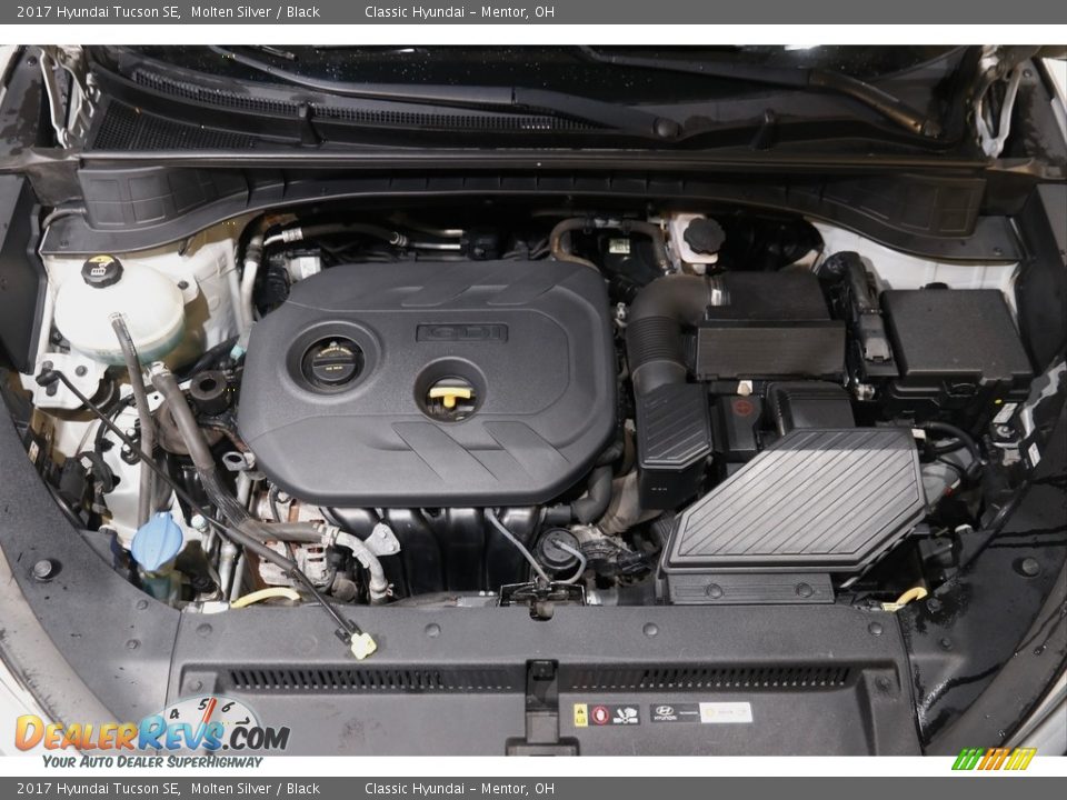 2017 Hyundai Tucson SE Molten Silver / Black Photo #21