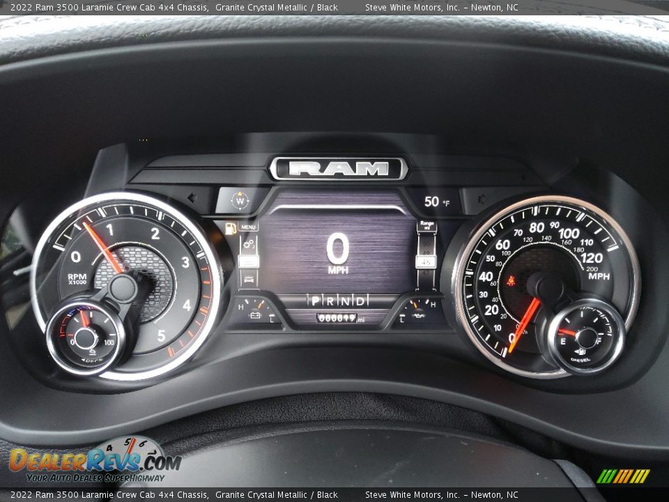 2022 Ram 3500 Laramie Crew Cab 4x4 Chassis Gauges Photo #22