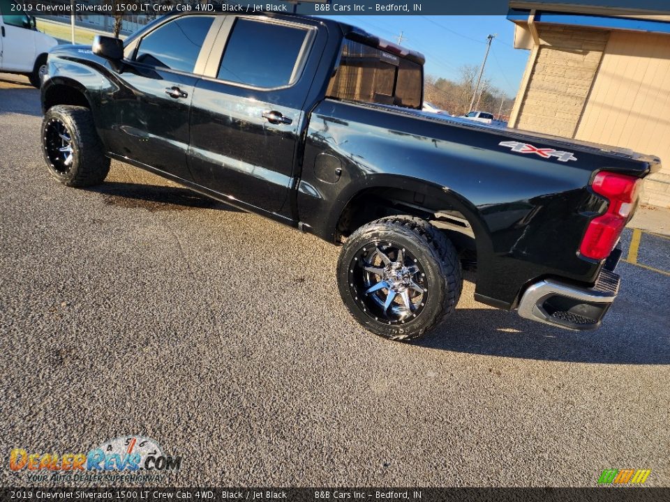 2019 Chevrolet Silverado 1500 LT Crew Cab 4WD Black / Jet Black Photo #2