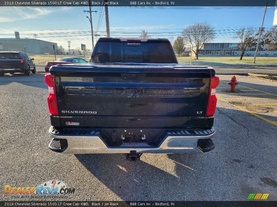 2019 Chevrolet Silverado 1500 LT Crew Cab 4WD Black / Jet Black Photo #3