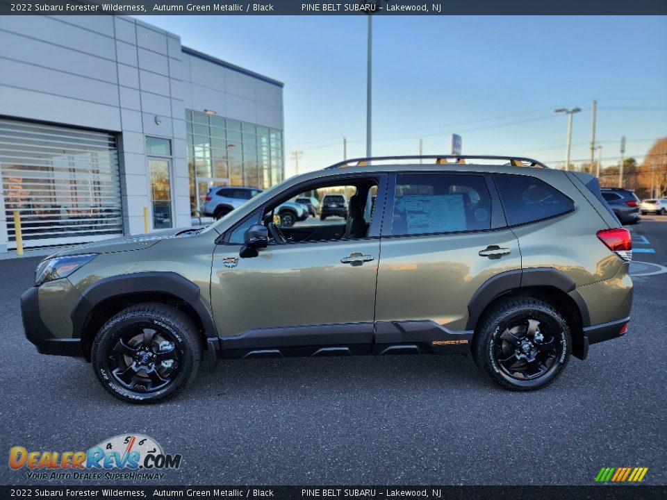 Autumn Green Metallic 2022 Subaru Forester Wilderness Photo #3