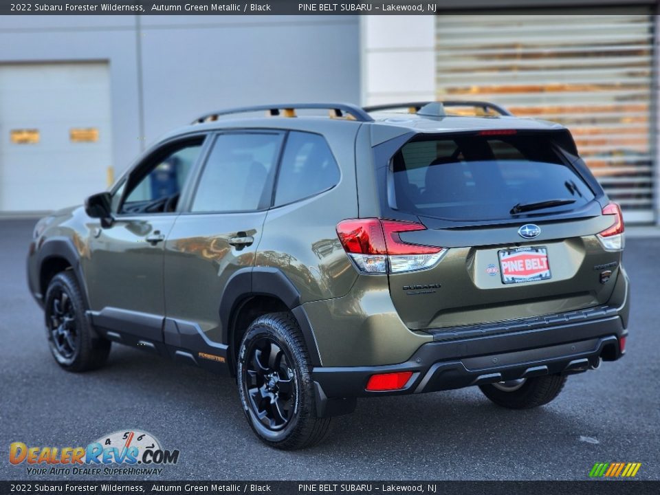 2022 Subaru Forester Wilderness Autumn Green Metallic / Black Photo #4