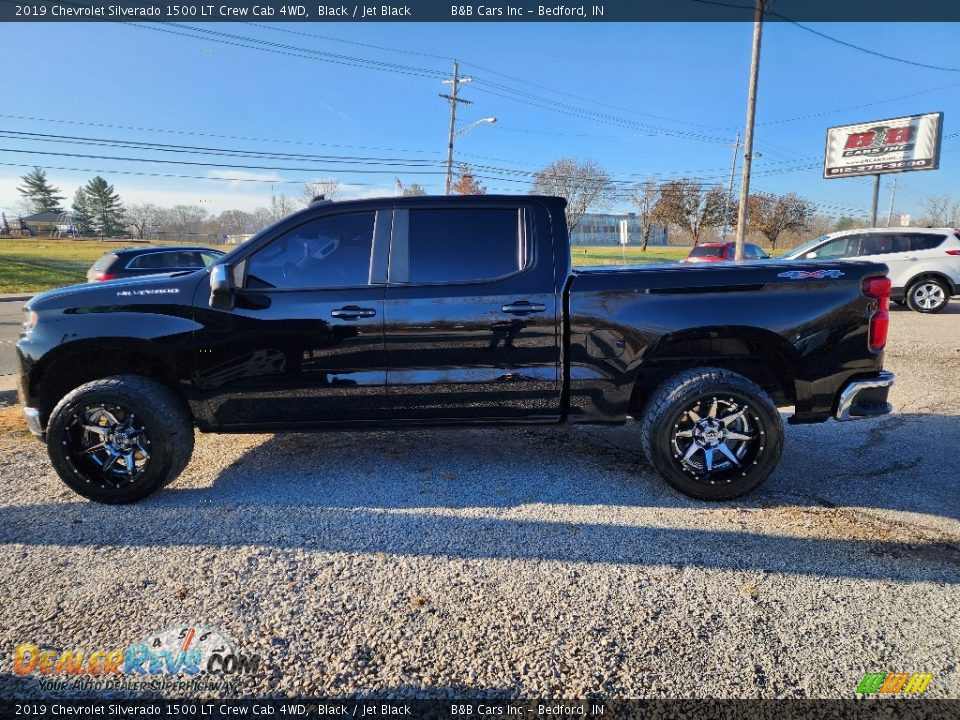 2019 Chevrolet Silverado 1500 LT Crew Cab 4WD Black / Jet Black Photo #15