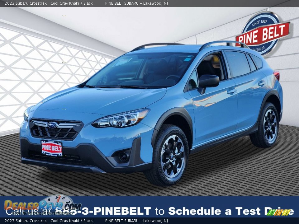 2023 Subaru Crosstrek Cool Gray Khaki / Black Photo #1