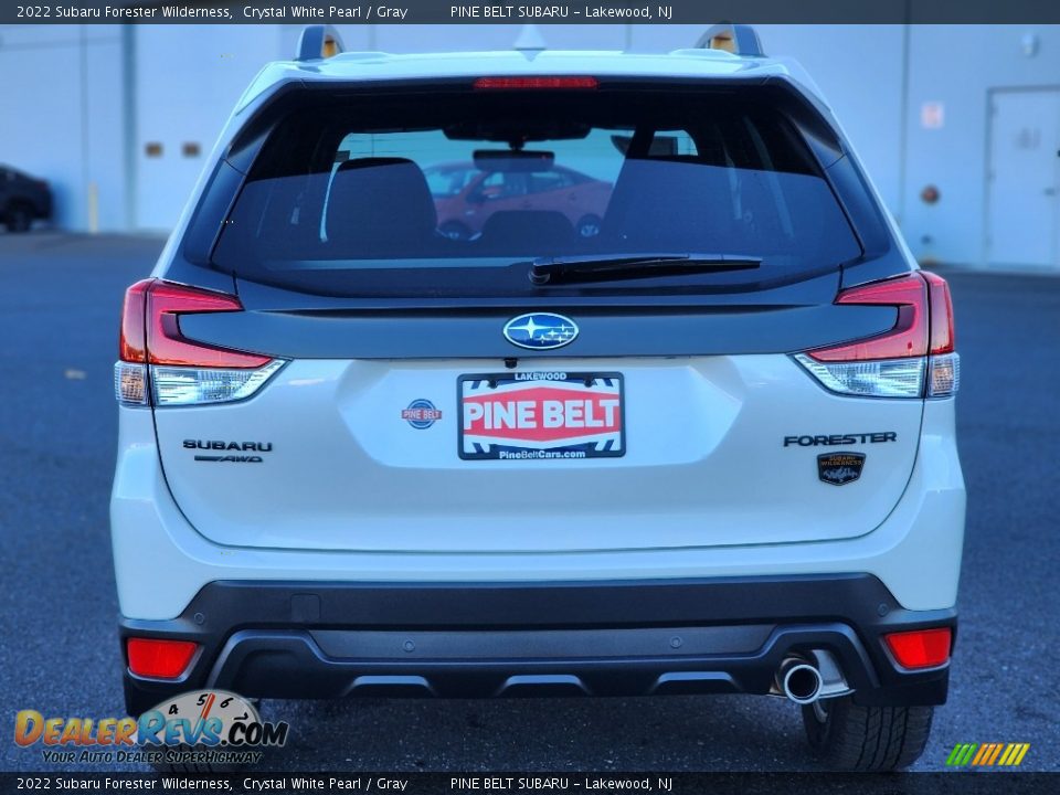 2022 Subaru Forester Wilderness Crystal White Pearl / Gray Photo #6
