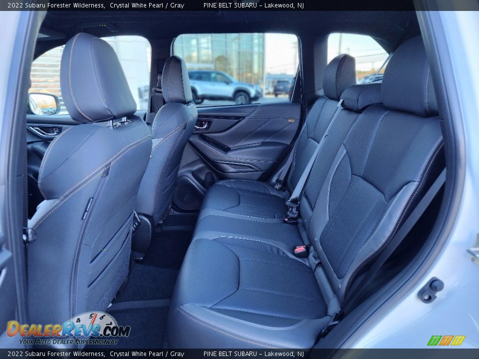 2022 Subaru Forester Wilderness Crystal White Pearl / Gray Photo #7