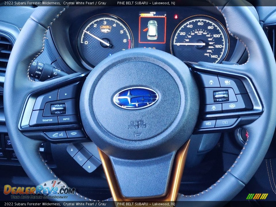 2022 Subaru Forester Wilderness Crystal White Pearl / Gray Photo #10
