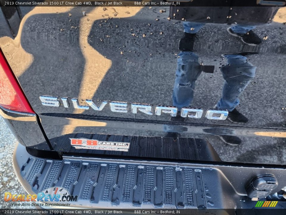 2019 Chevrolet Silverado 1500 LT Crew Cab 4WD Black / Jet Black Photo #27