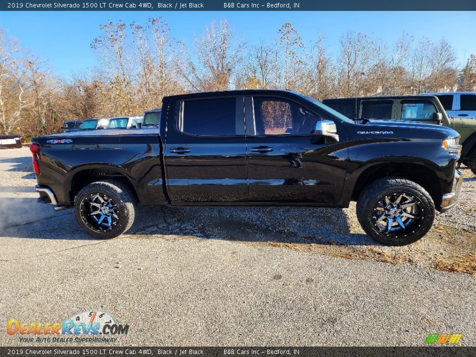 2019 Chevrolet Silverado 1500 LT Crew Cab 4WD Black / Jet Black Photo #32