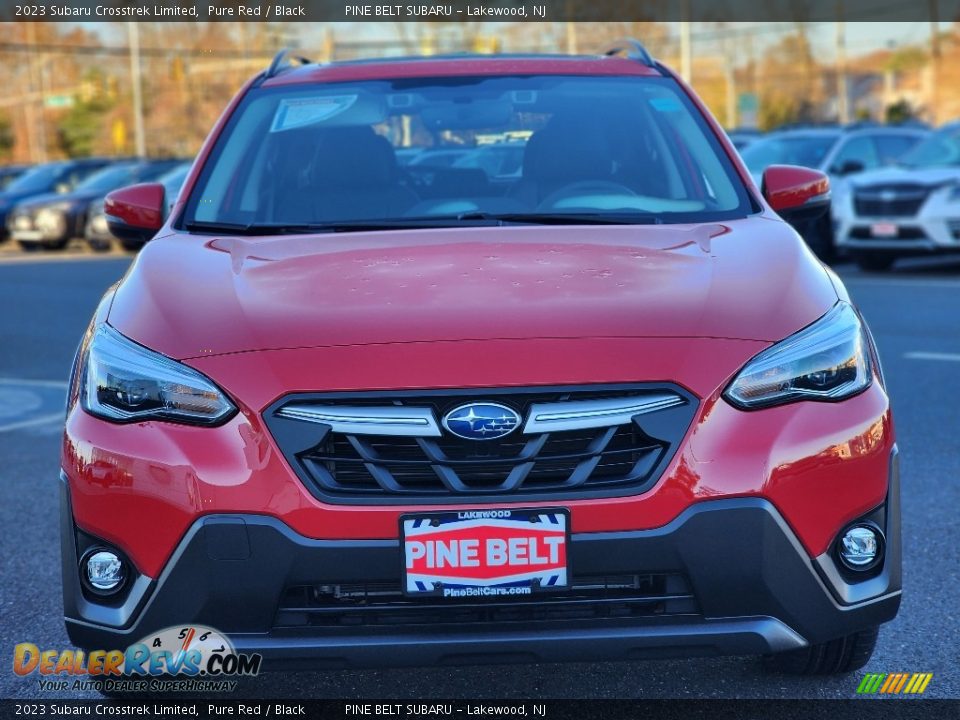 2023 Subaru Crosstrek Limited Pure Red / Black Photo #2