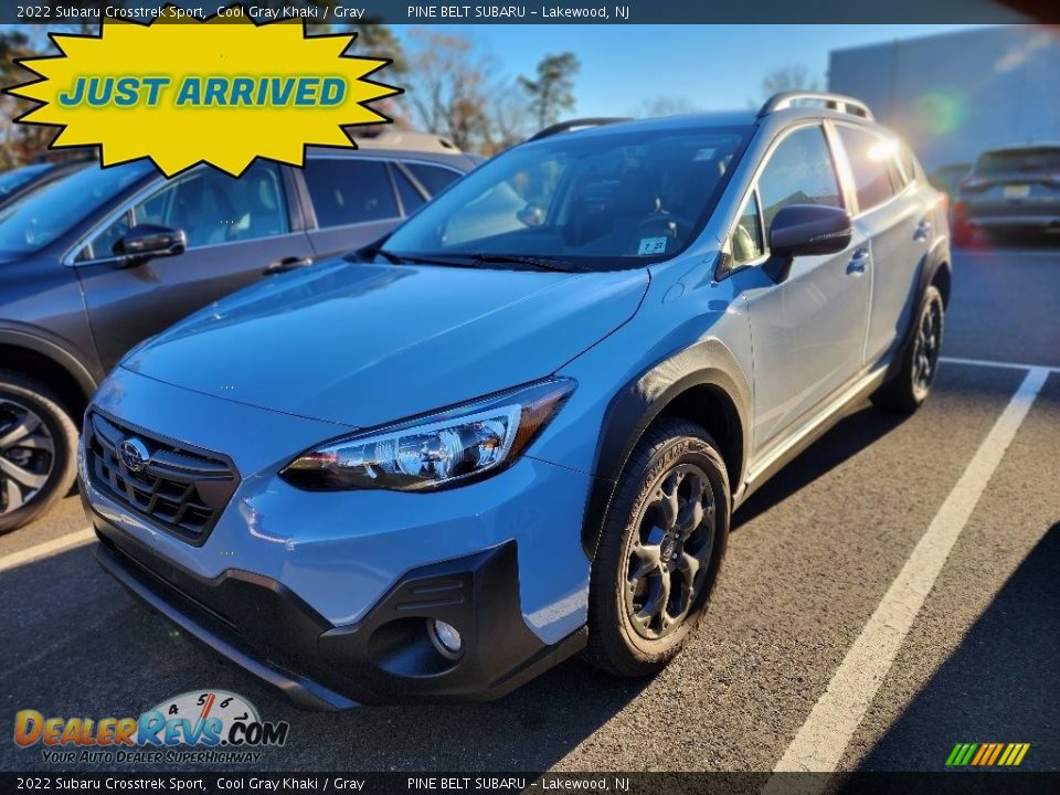 2022 Subaru Crosstrek Sport Cool Gray Khaki / Gray Photo #1