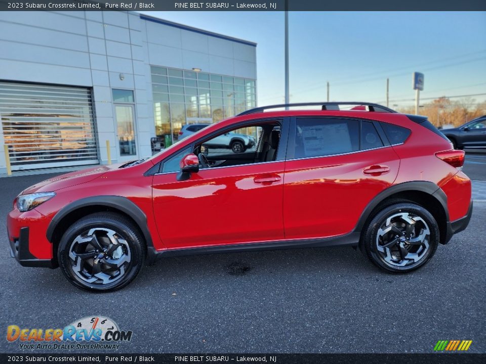 Pure Red 2023 Subaru Crosstrek Limited Photo #3