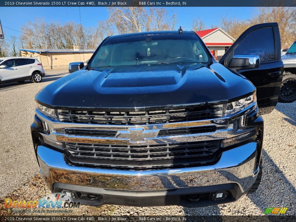 2019 Chevrolet Silverado 1500 LT Crew Cab 4WD Black / Jet Black Photo #33