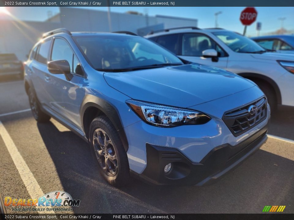 2022 Subaru Crosstrek Sport Cool Gray Khaki / Gray Photo #2