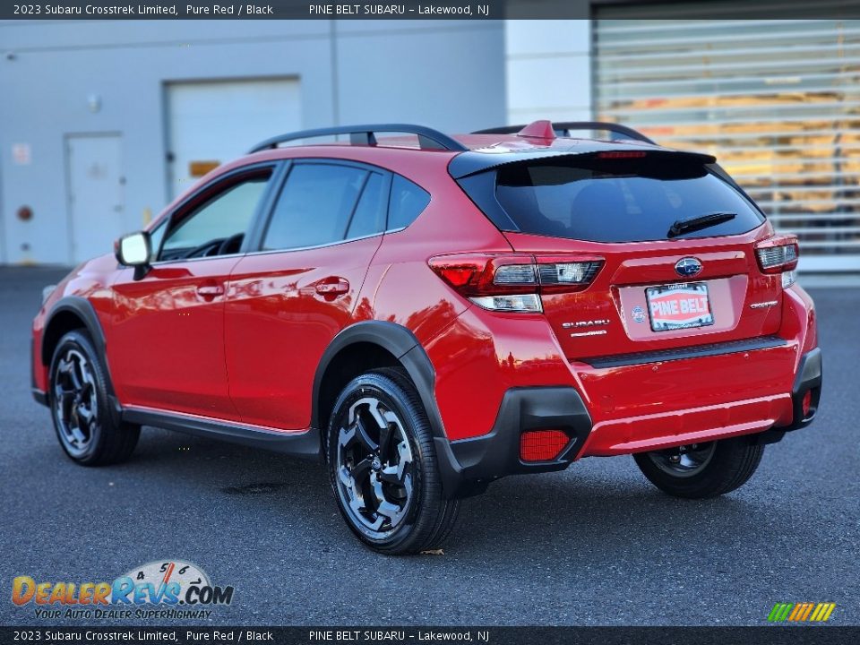 2023 Subaru Crosstrek Limited Pure Red / Black Photo #4