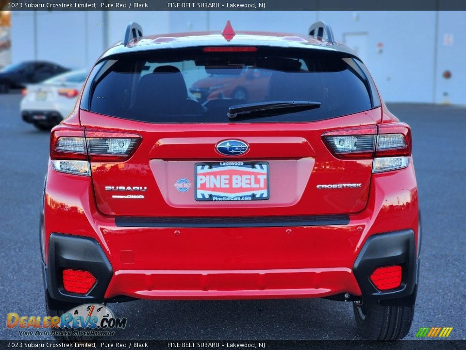 2023 Subaru Crosstrek Limited Pure Red / Black Photo #6