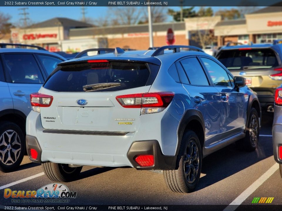 2022 Subaru Crosstrek Sport Cool Gray Khaki / Gray Photo #6