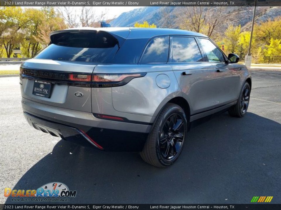 2023 Land Rover Range Rover Velar R-Dynamic S Eiger Gray Metallic / Ebony Photo #5