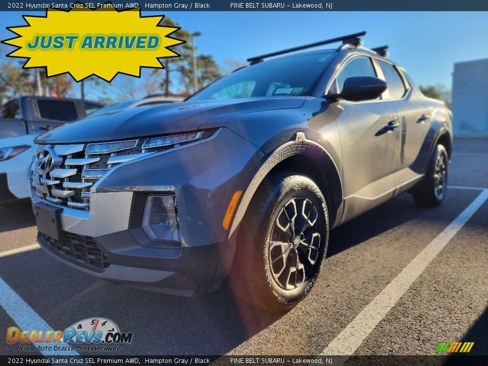 2022 Hyundai Santa Cruz SEL Premium AWD Hampton Gray / Black Photo #1