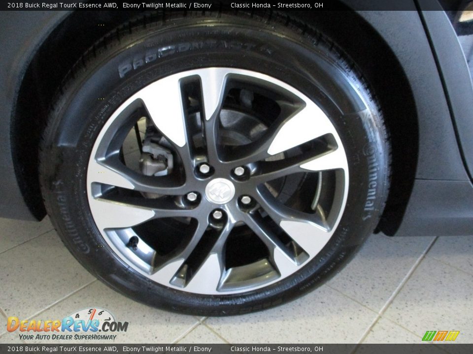 2018 Buick Regal TourX Essence AWD Ebony Twilight Metallic / Ebony Photo #6