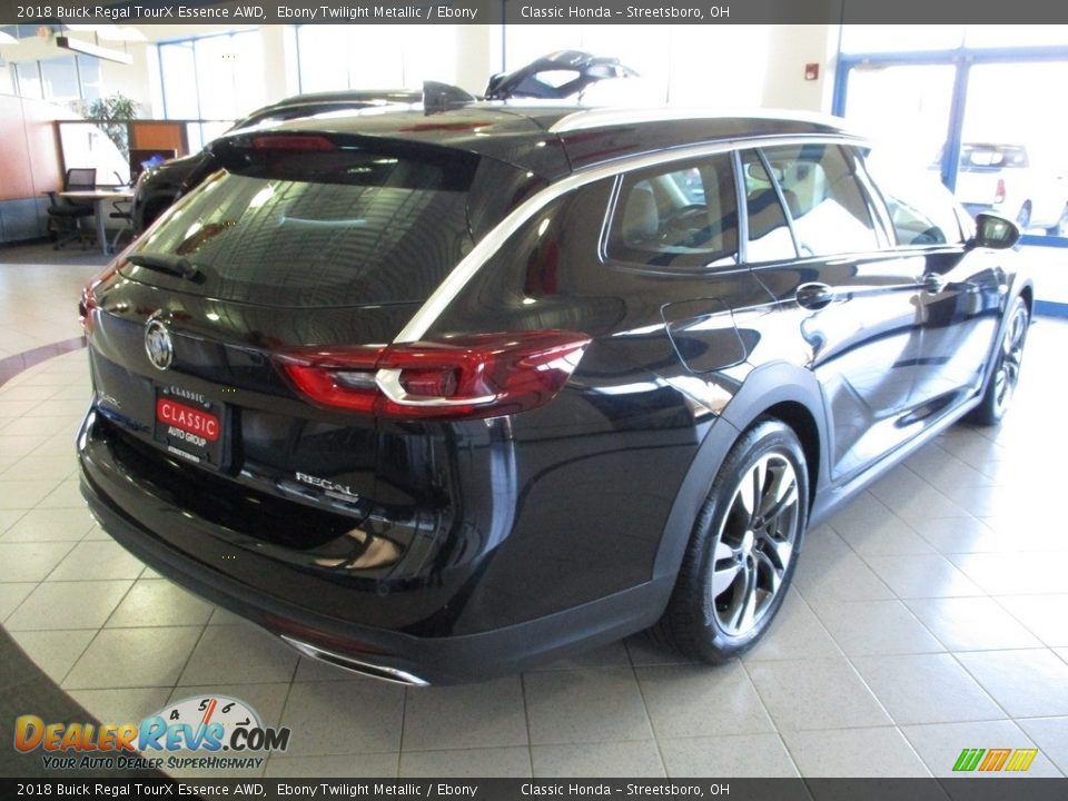 2018 Buick Regal TourX Essence AWD Ebony Twilight Metallic / Ebony Photo #7