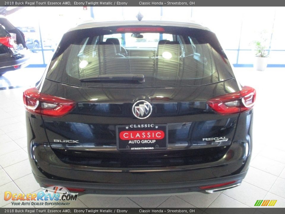 2018 Buick Regal TourX Essence AWD Ebony Twilight Metallic / Ebony Photo #8