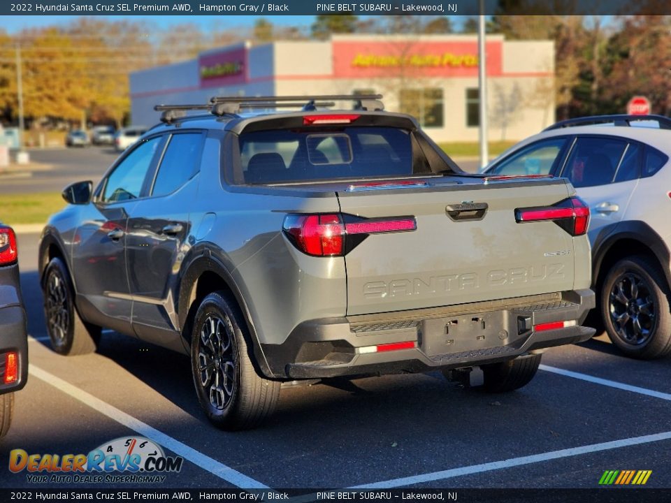 2022 Hyundai Santa Cruz SEL Premium AWD Hampton Gray / Black Photo #7