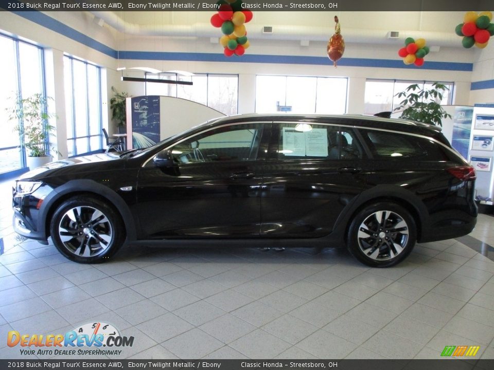 2018 Buick Regal TourX Essence AWD Ebony Twilight Metallic / Ebony Photo #11