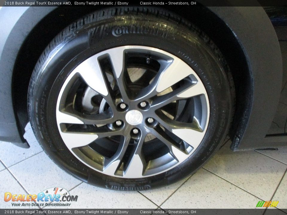 2018 Buick Regal TourX Essence AWD Ebony Twilight Metallic / Ebony Photo #13