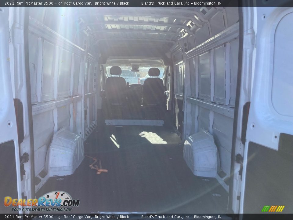 2021 Ram ProMaster 3500 High Roof Cargo Van Bright White / Black Photo #5
