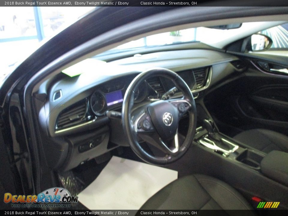 2018 Buick Regal TourX Essence AWD Ebony Twilight Metallic / Ebony Photo #30