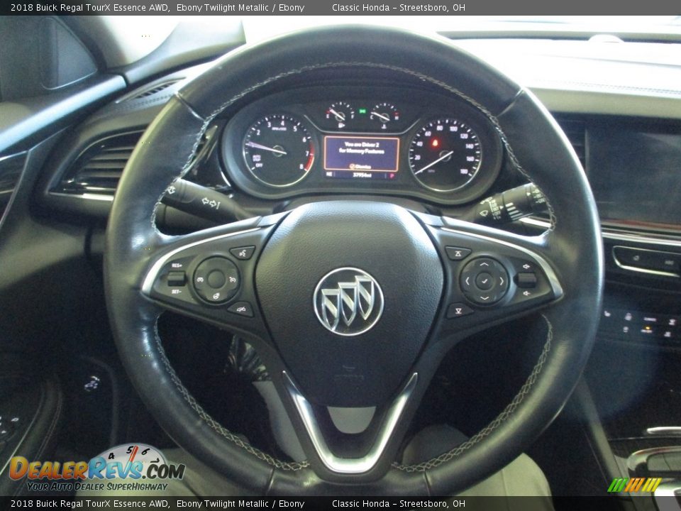 2018 Buick Regal TourX Essence AWD Ebony Twilight Metallic / Ebony Photo #32