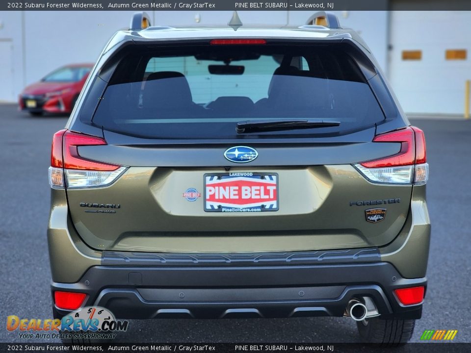 2022 Subaru Forester Wilderness Autumn Green Metallic / Gray StarTex Photo #6